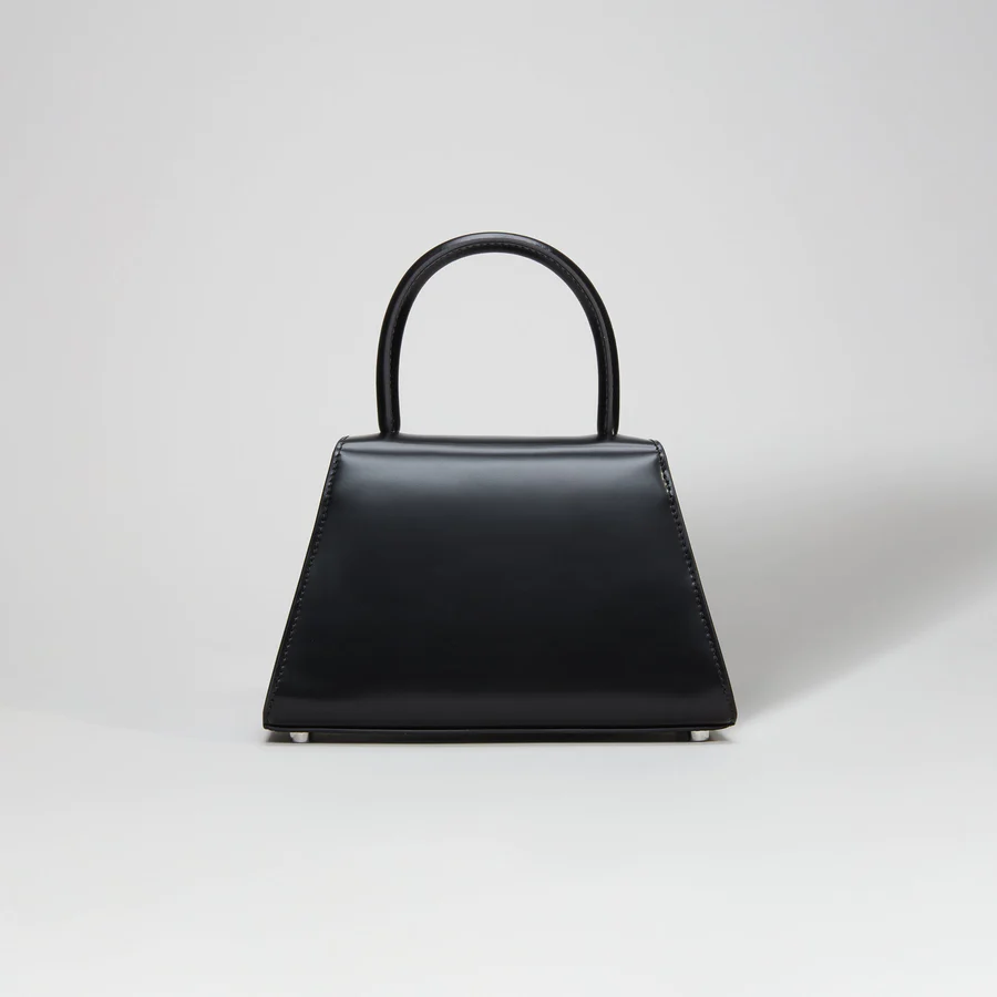 The Bow Mini in Black with Diamanté