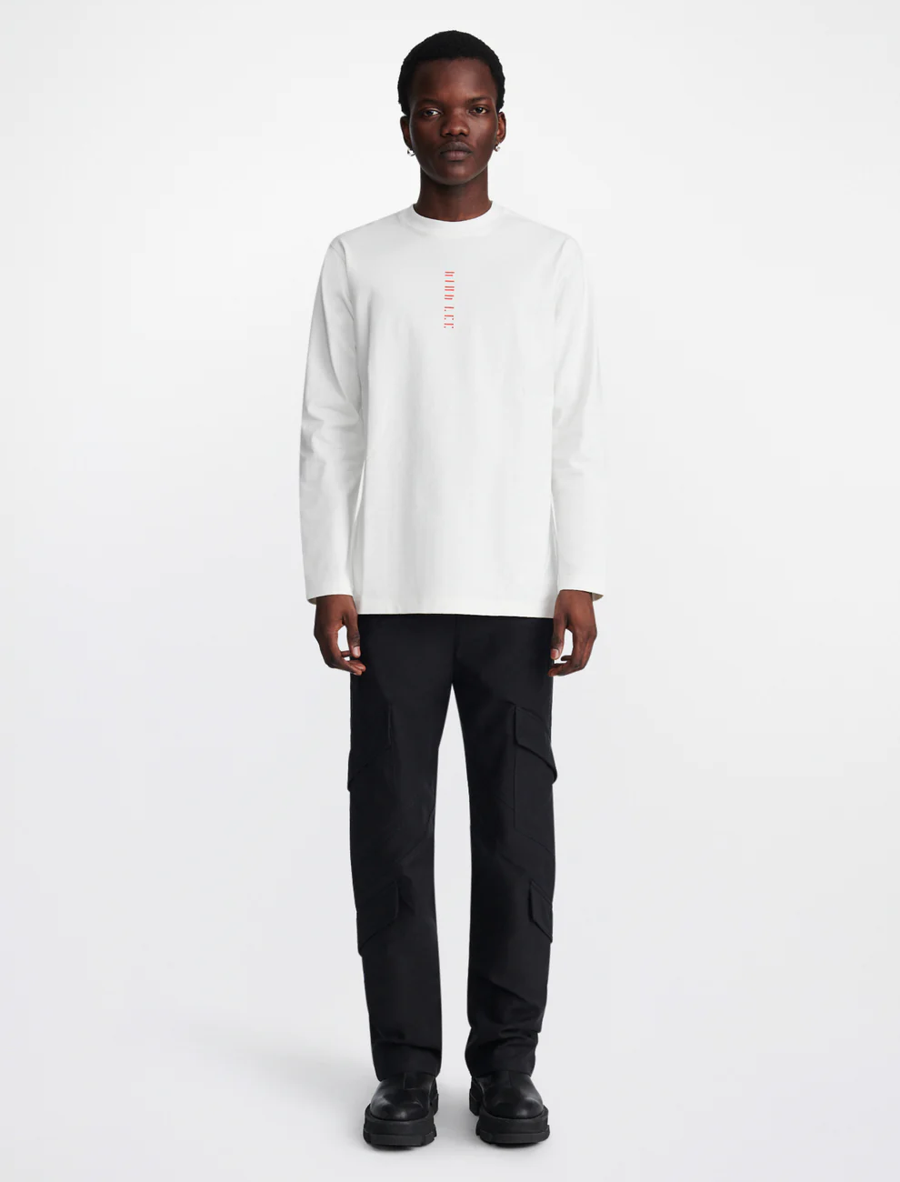 LUNAR L/S TEE IN WHITE