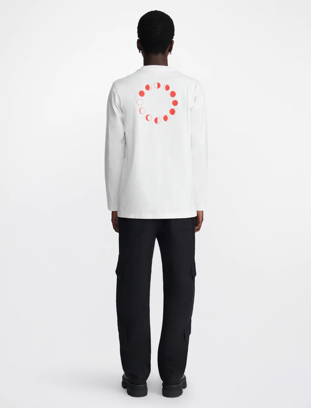 LUNAR L/S TEE IN WHITE