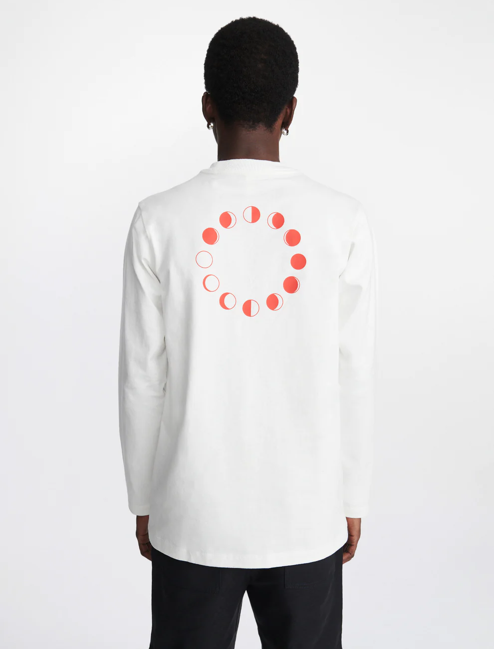 LUNAR L/S TEE IN WHITE
