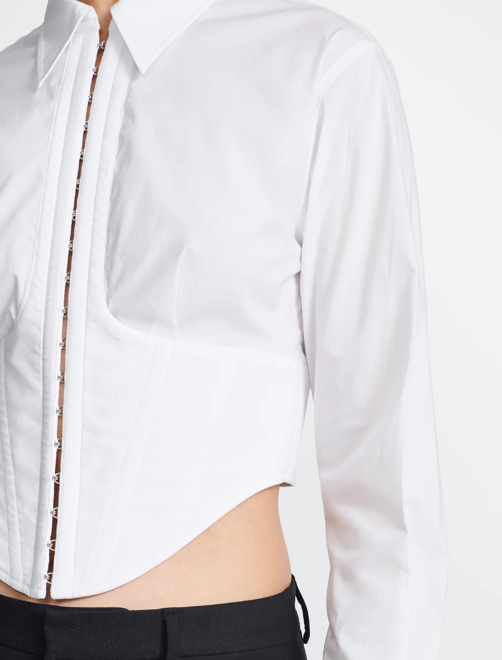 UNDERCORSET SHIRT IN WHITE