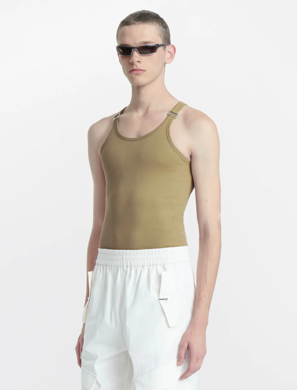 E-HOOK TANK IN KHAKI