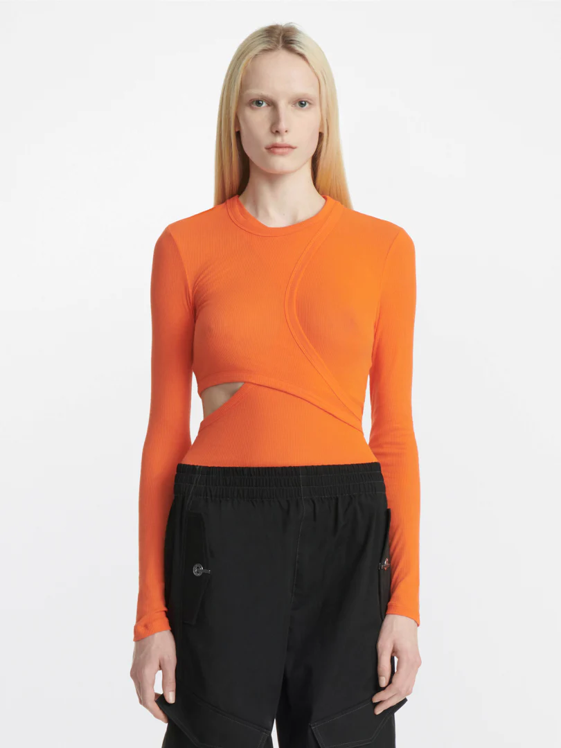 MODULAR LONG SLEEVE TOP - FLAME