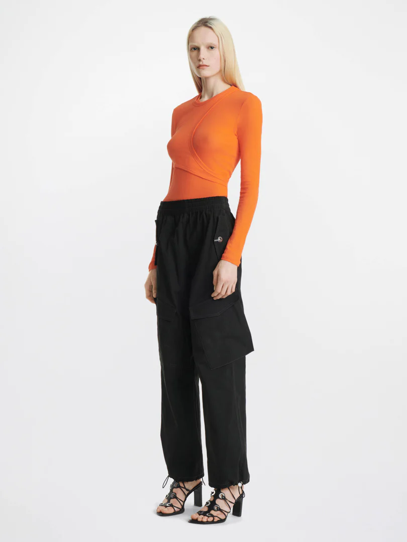 MODULAR LONG SLEEVE TOP - FLAME