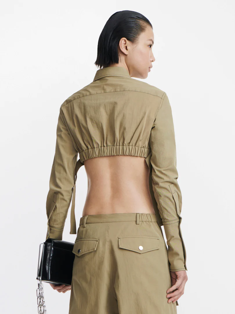 SAFETY SLIDER SHIRT IN BEIGE