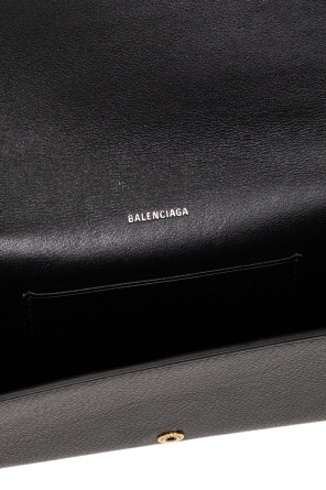 BALENCIAGA BLACK WALLET WITH CHAIN
