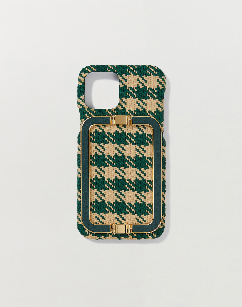 Phone Case Green/Beige Check