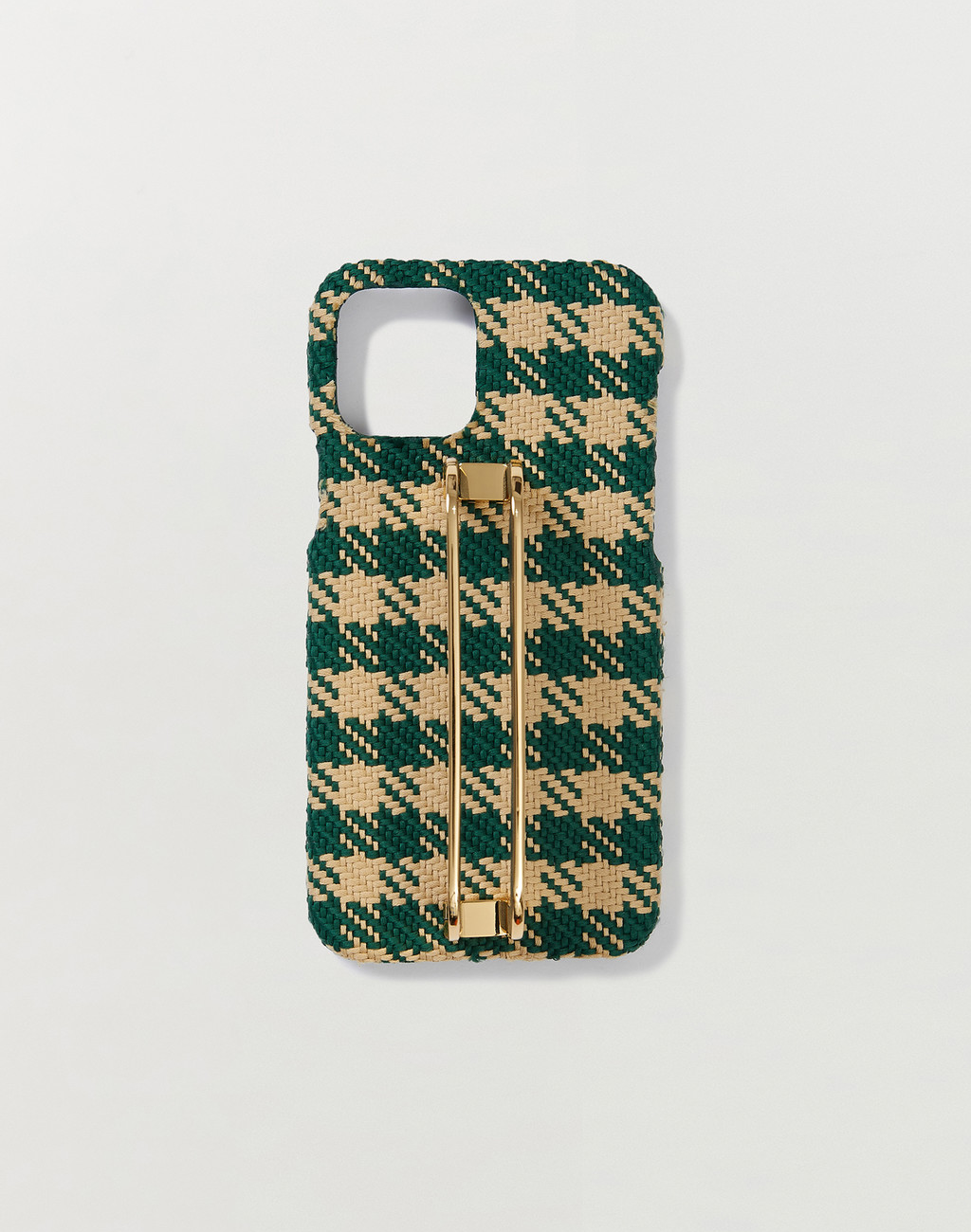 Phone Case Green/Beige Check