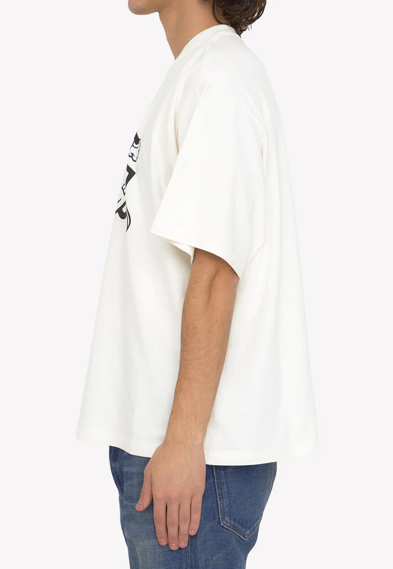 Men's Crew Neck Short Sleeve T-shirt Oversized Fit