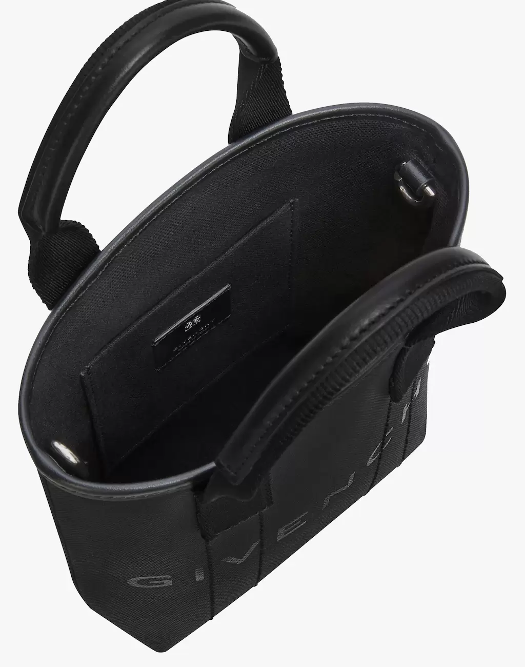 Small G-Essentials tote bag in coated canvas