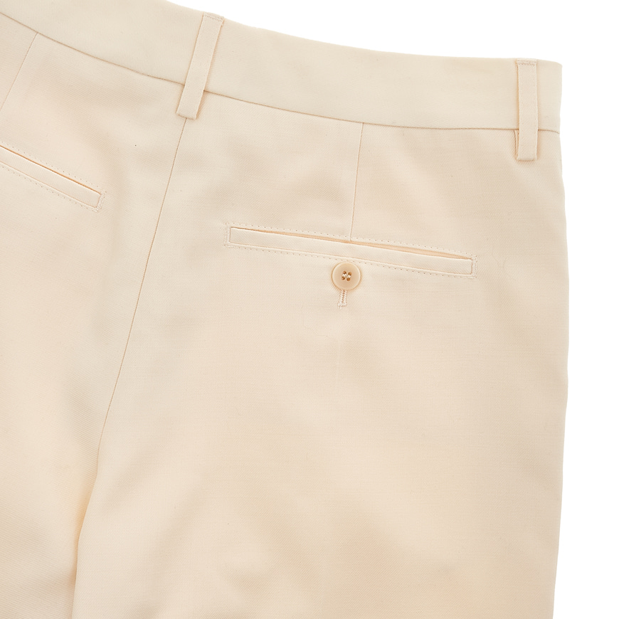 Monogram Motif Wool Tailored Shorts