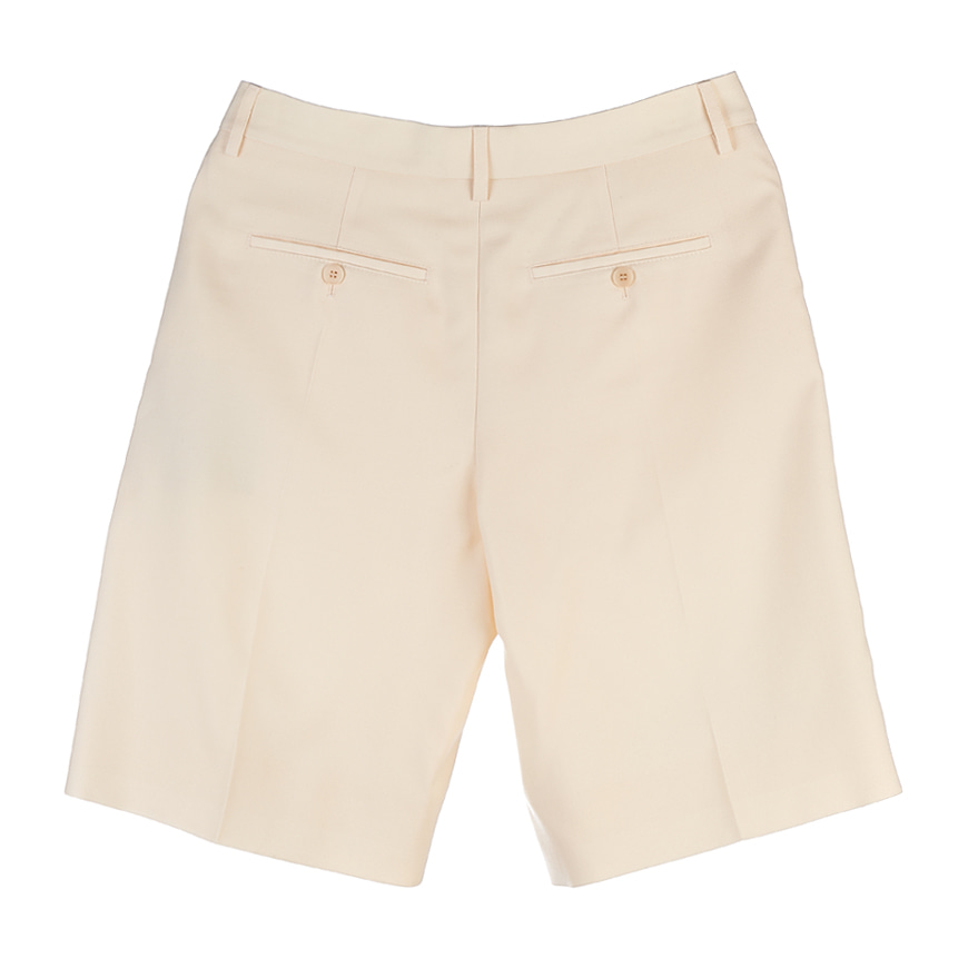 Monogram Motif Wool Tailored Shorts