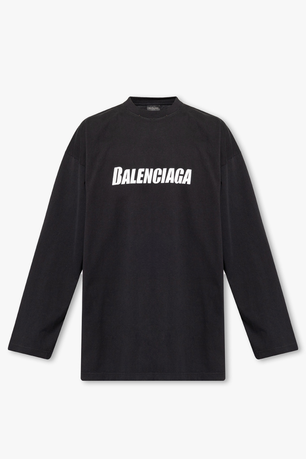  BLACK T-SHIRT WITH LONG SLEEVES $815.00  FIT PREDICTORCALCULATE YOUR SIZE Taxes and duties included
