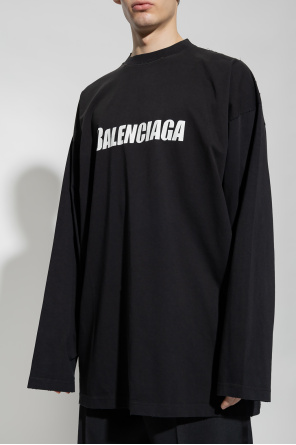  BLACK T-SHIRT WITH LONG SLEEVES $815.00  FIT PREDICTORCALCULATE YOUR SIZE Taxes and duties included