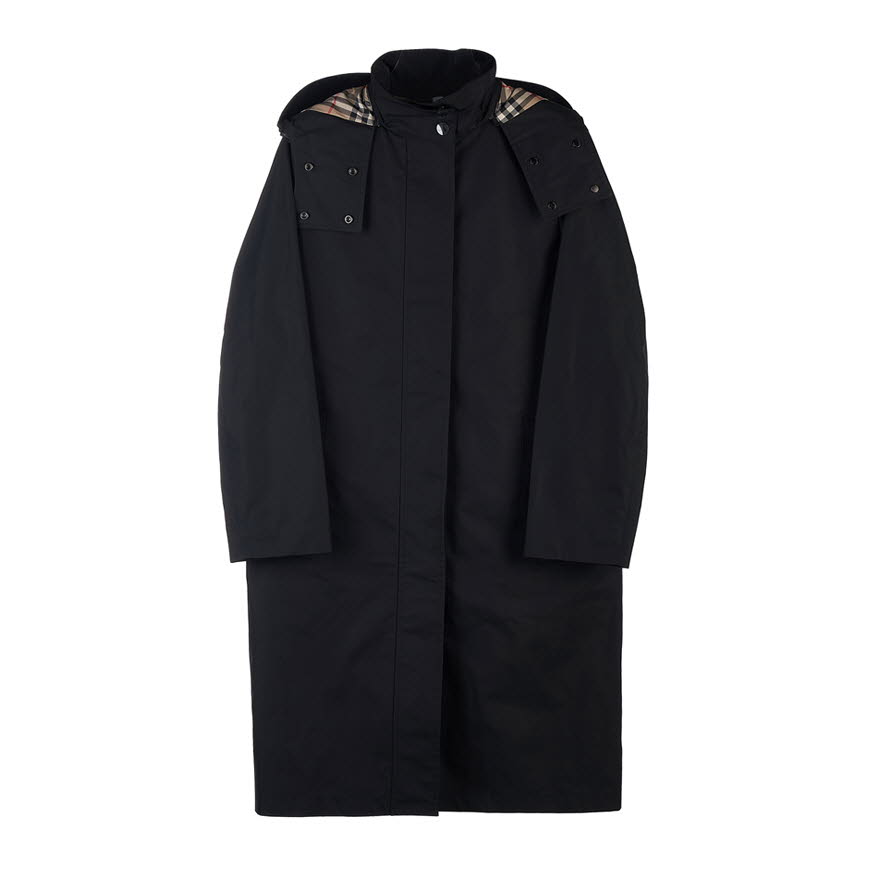 detachable hooded car coat