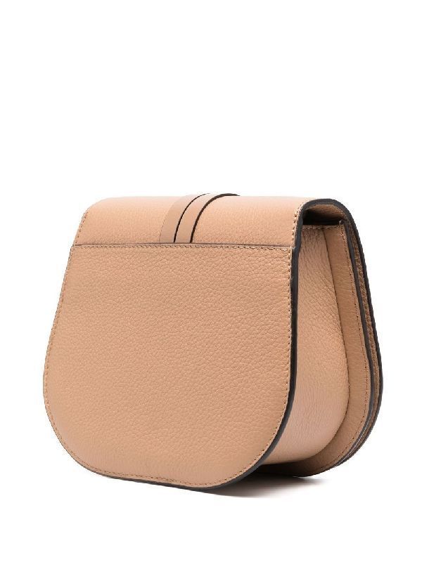 Leather Alphabet Crossbody Bag