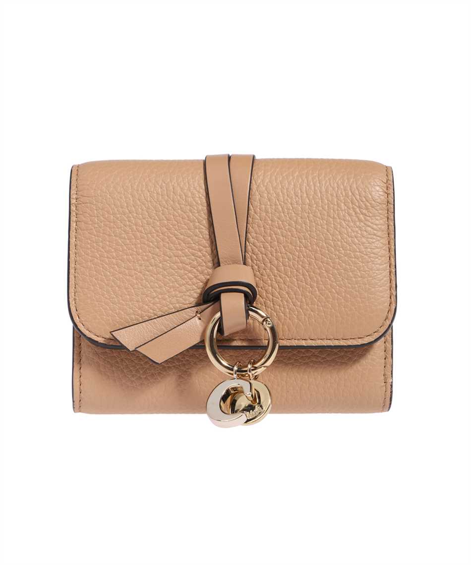 ALPHABET TRI-FOLD Wallet - Beige