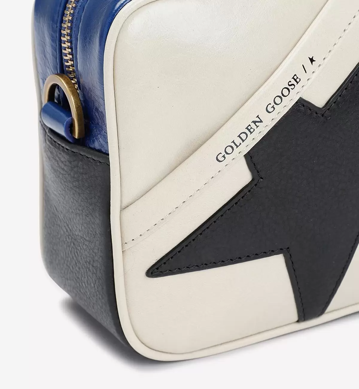 STAR LOGO SHOULDER BAG IN CALF LEATHER