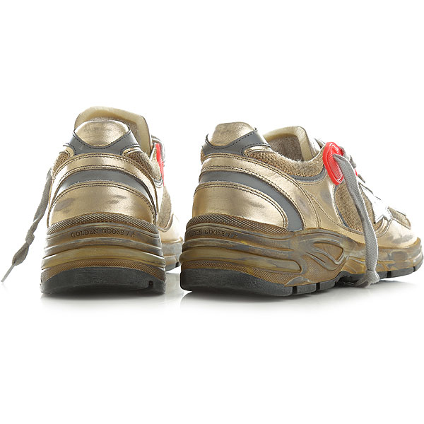 Women’s gold Dad-Star sneakers