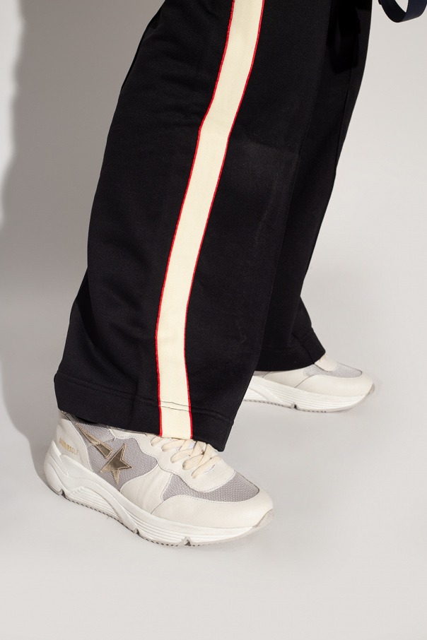  ‘RUNNING’ SNEAKERS WHITE LEATHER