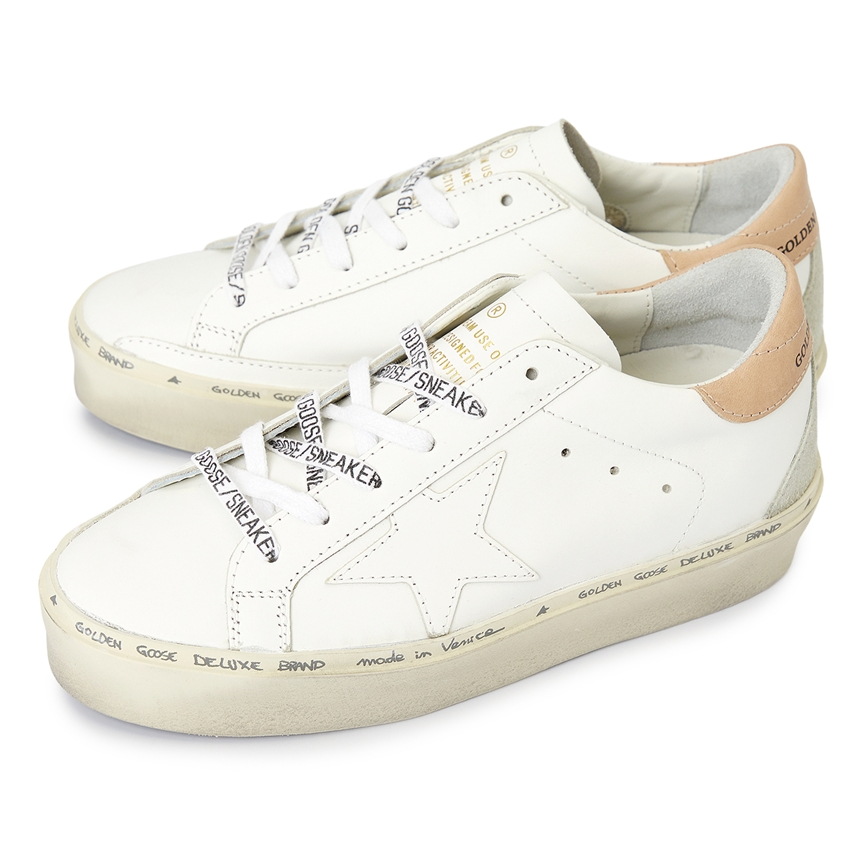 High Star Sneakers White Leather Star
