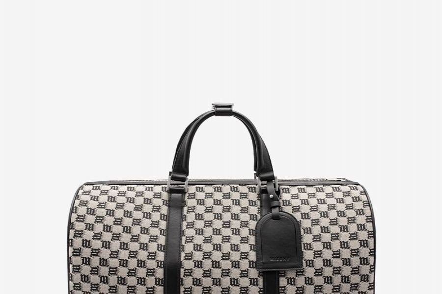 Jaquard Monogram Weekender Bag