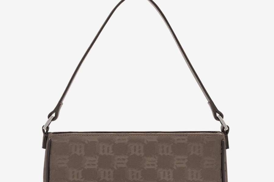 Nylon Monogram 90S Bag Mini Brown