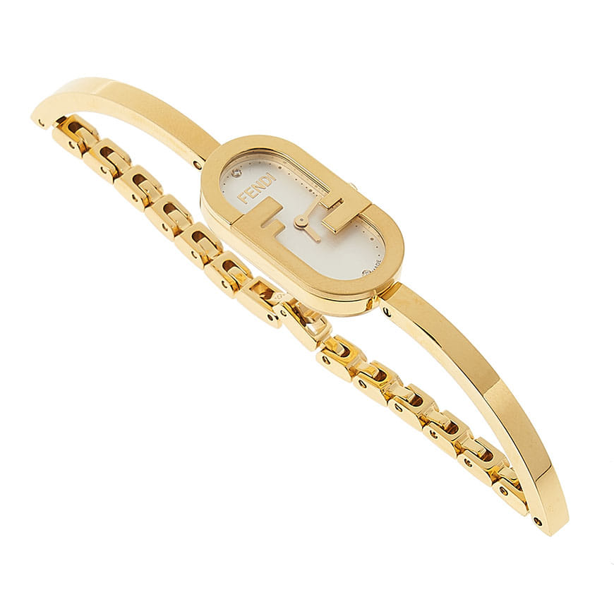 O'Lock Vertical Oval watch with FF logo