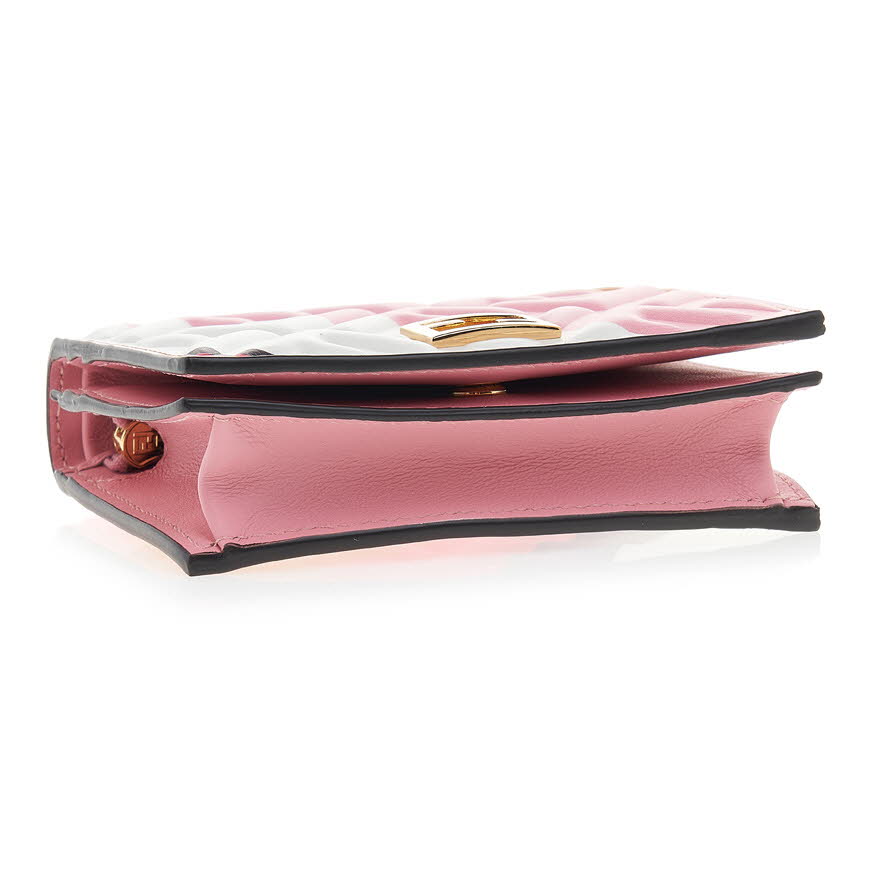 Small Wallet White nappa leather wallet