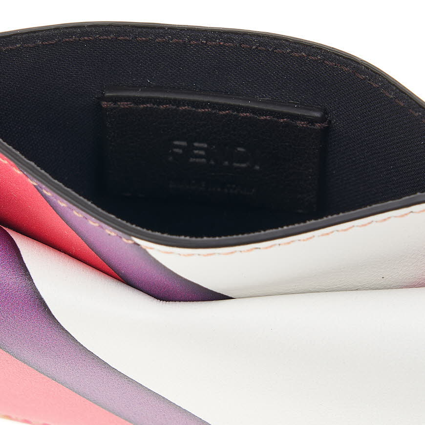 Card Holder White nappa leather card holder