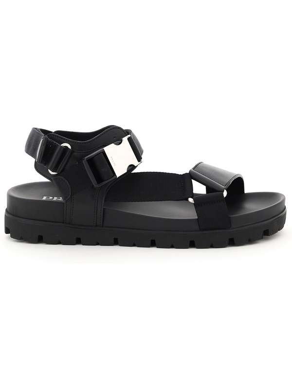 nylon buckle strap sandals