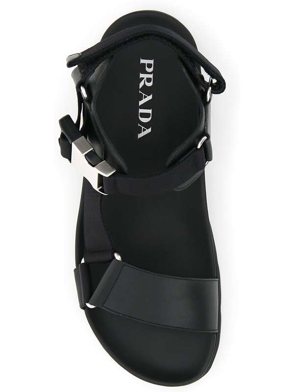 nylon buckle strap sandals