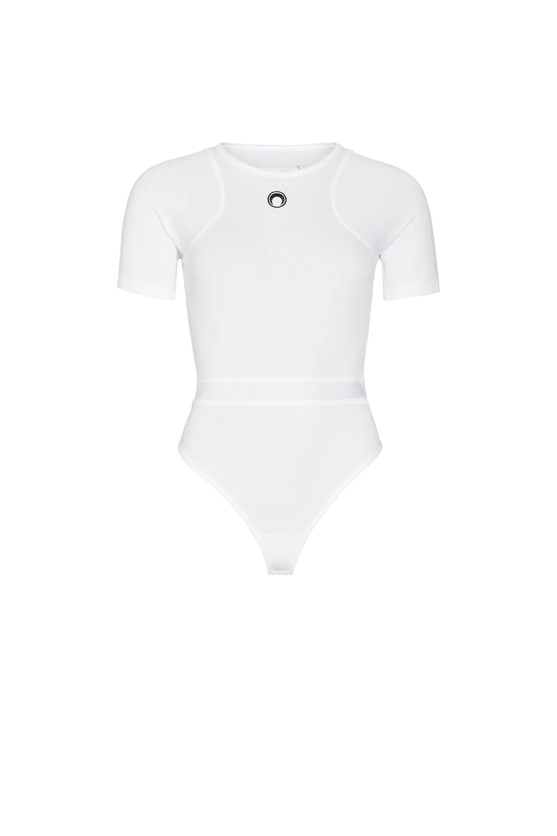 ORGANIC COTTON BODYSUIT - White 