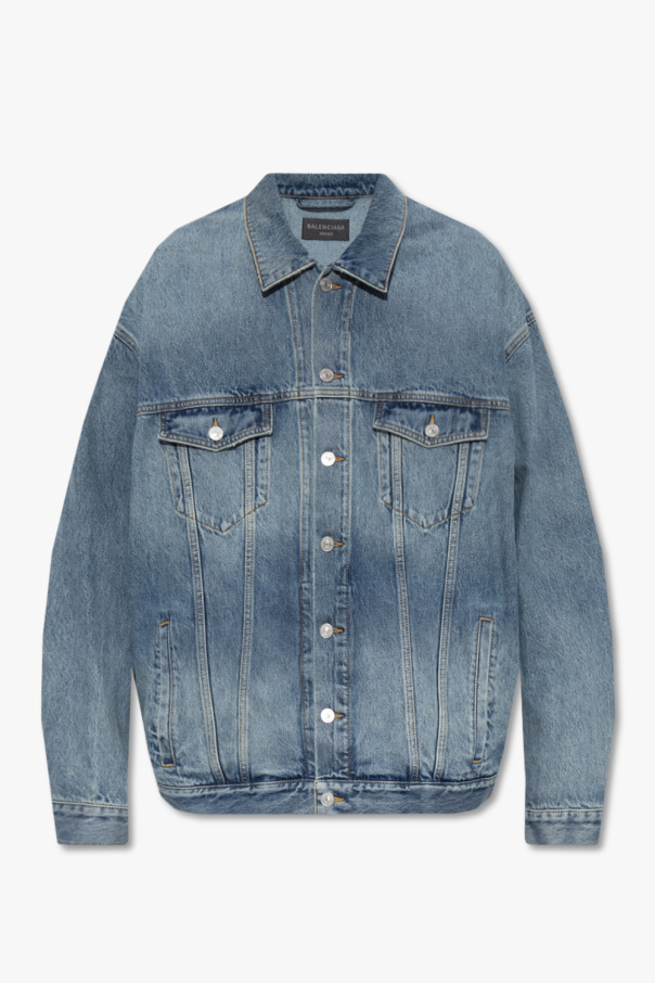 BALENCIAGA BLUE DENIM JACKET