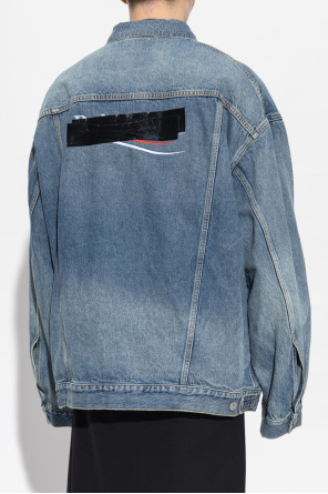 BALENCIAGA BLUE DENIM JACKET