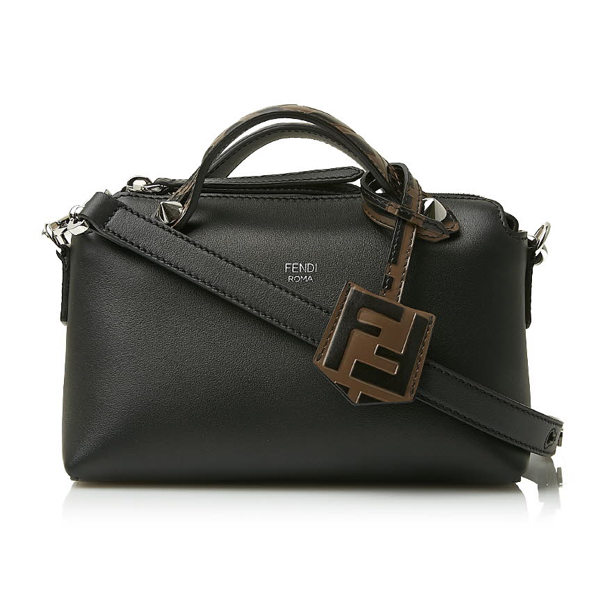 By The Way Mini Small black leather Boston bag