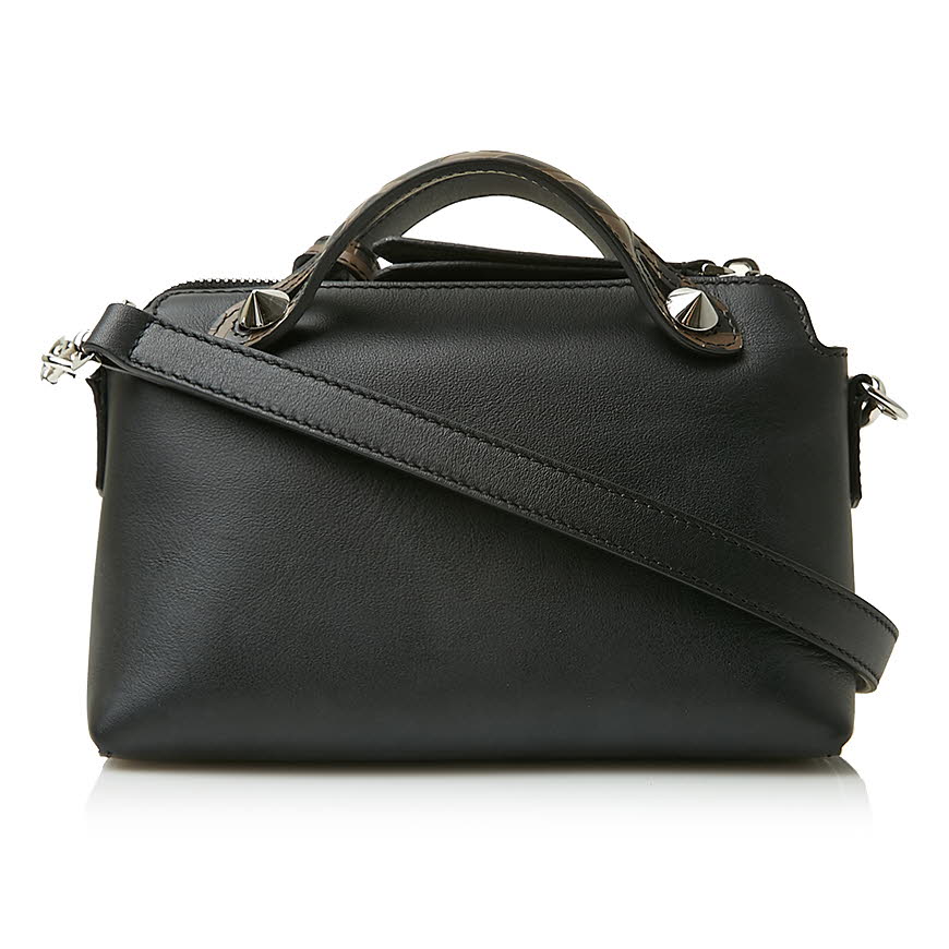 By The Way Mini Small black leather Boston bag