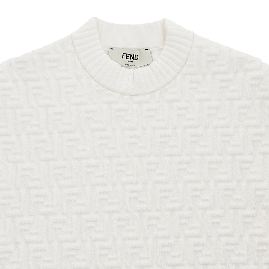 Pullover White viscose jumper