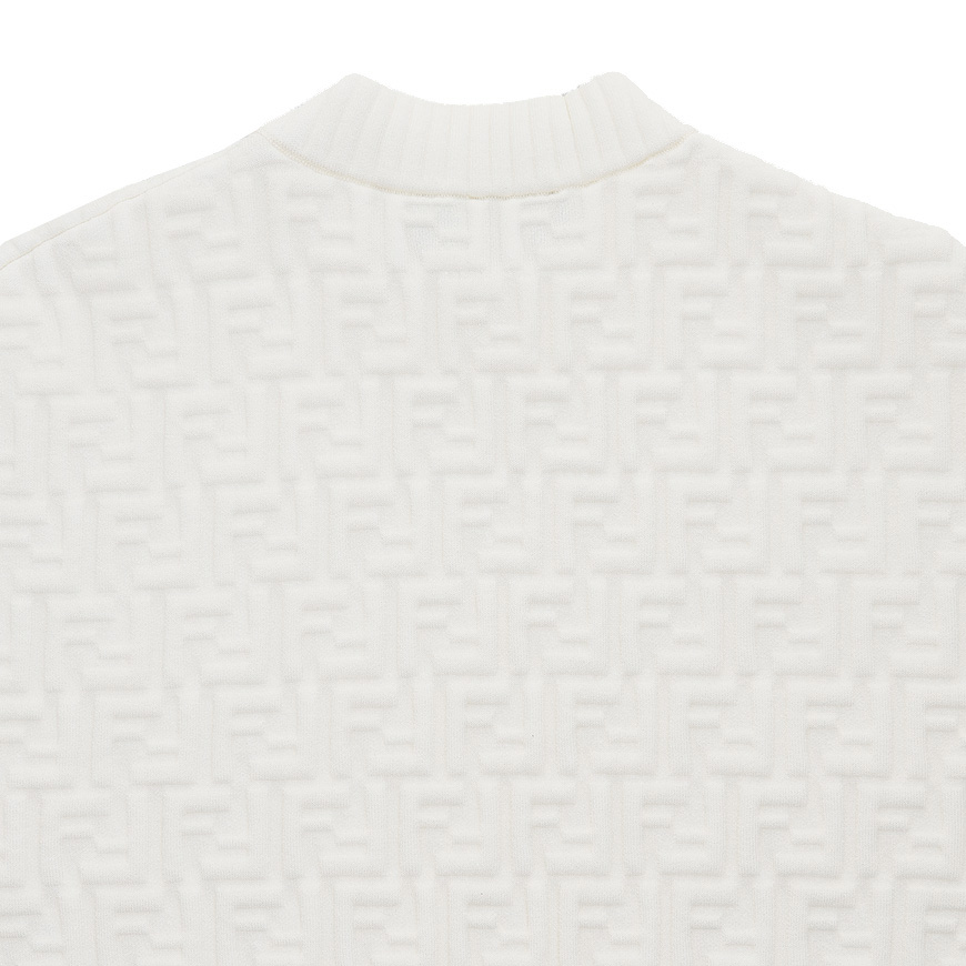Pullover White viscose jumper