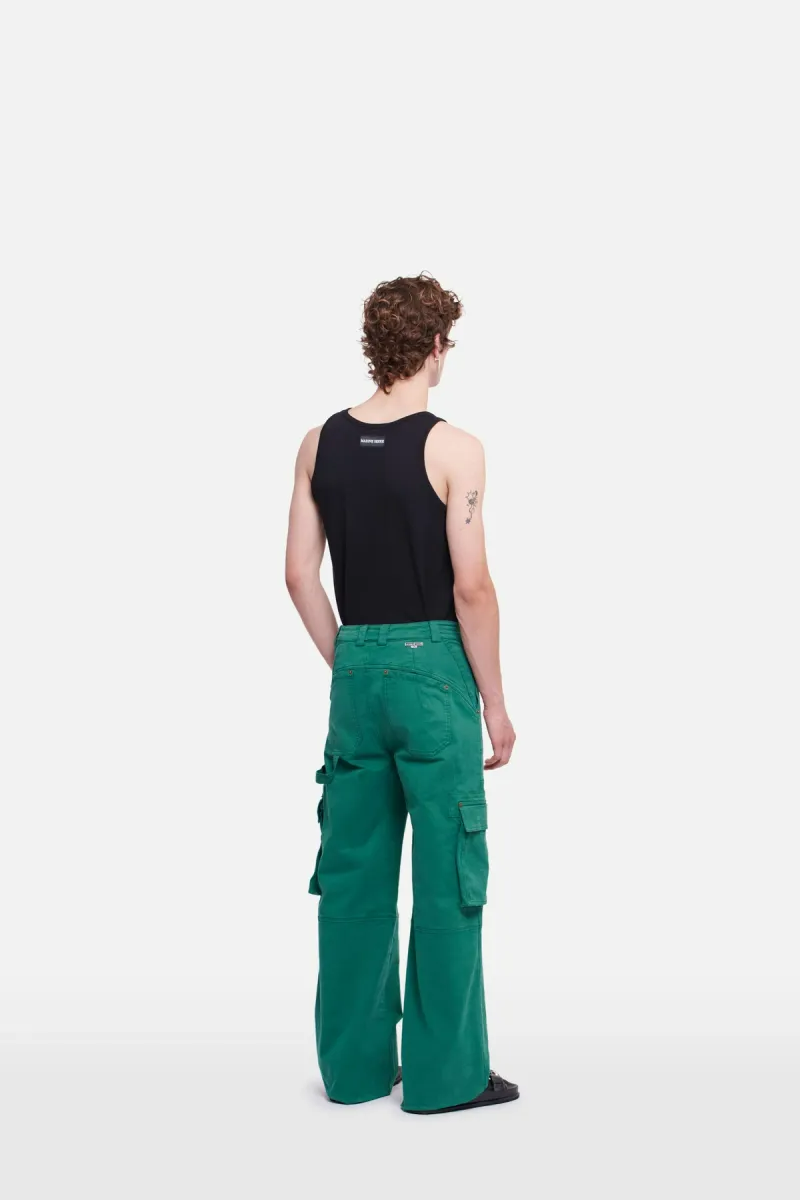 WORKWEAR G. DYE EVERGREEN PANTS IN EVERGREEN