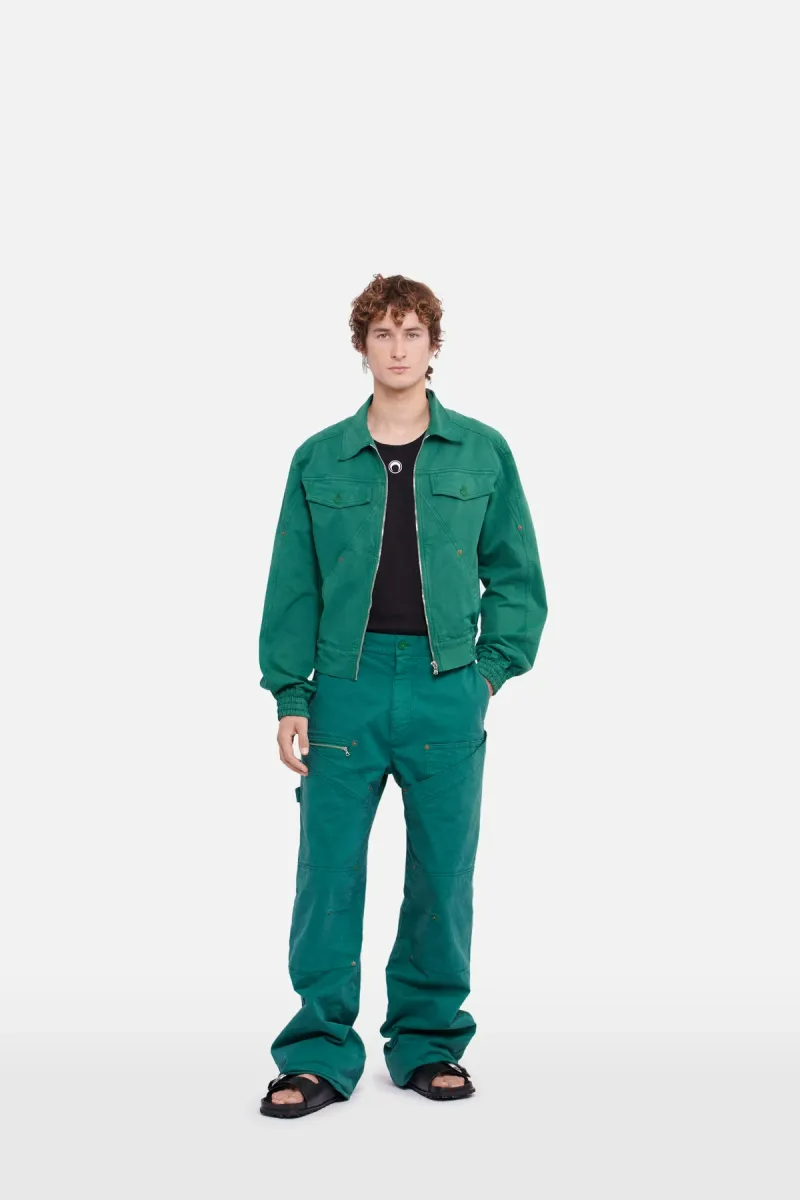 WORKWEAR G. DYE EVERGREEN PANTS IN EVERGREEN