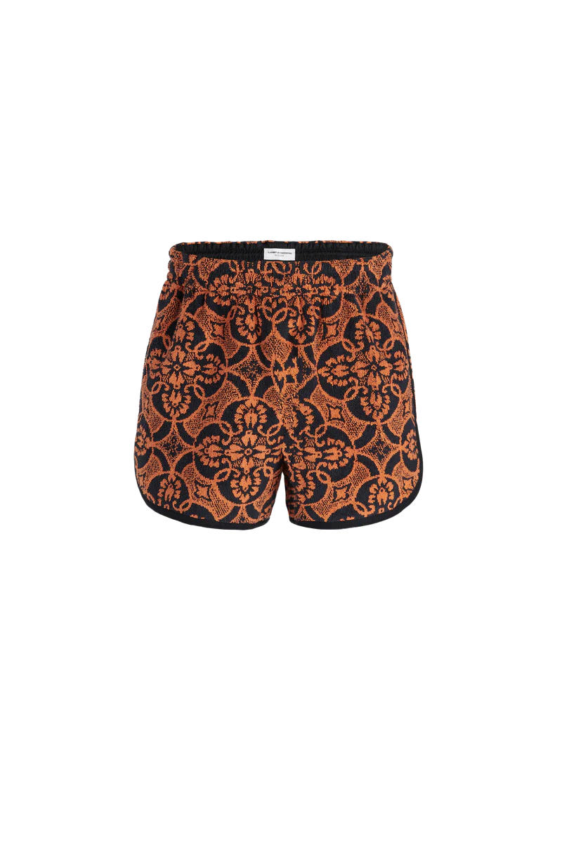 ORIENTAL TOWELS RUNNING SHORT IN ORANGE