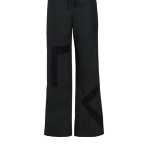 HOUSEHOLD LINEN PAJAMA PANTS IN BLACK