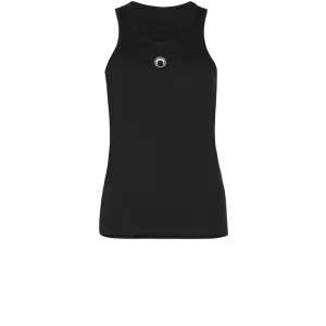 ORGANIC COTTON FITTED TANK Black