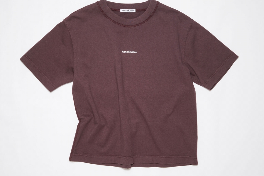 LOGO T-SHIRT Aubergine purple