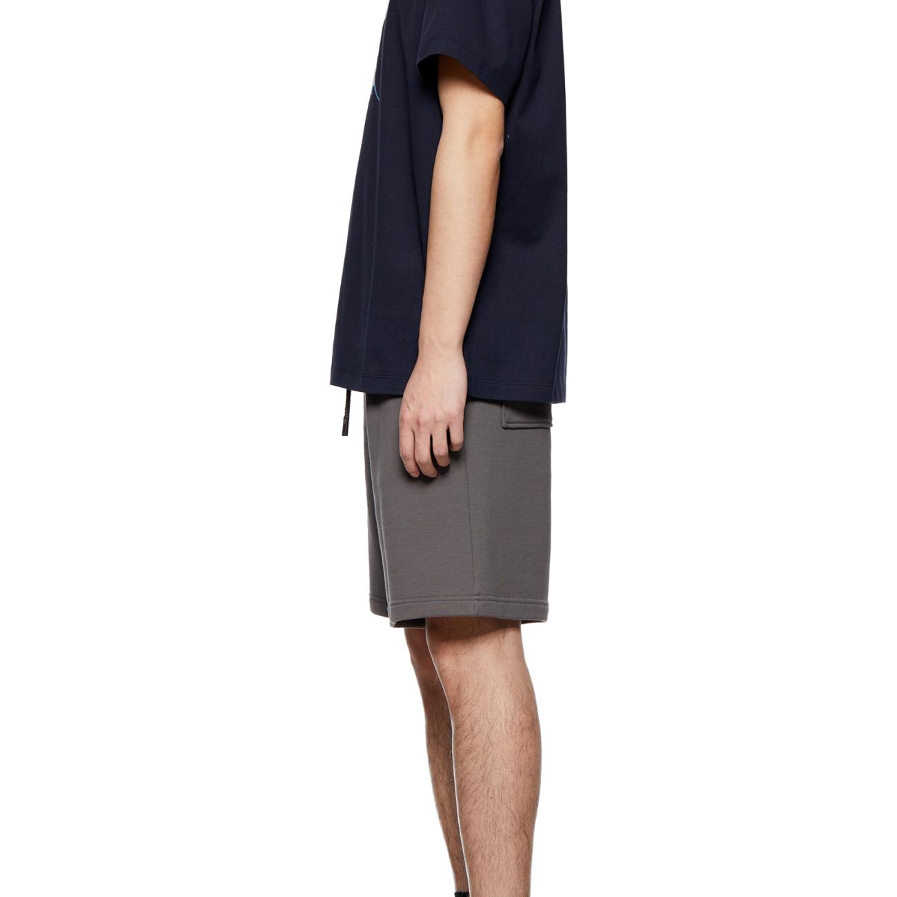 Navy butterfly logo T-shirt