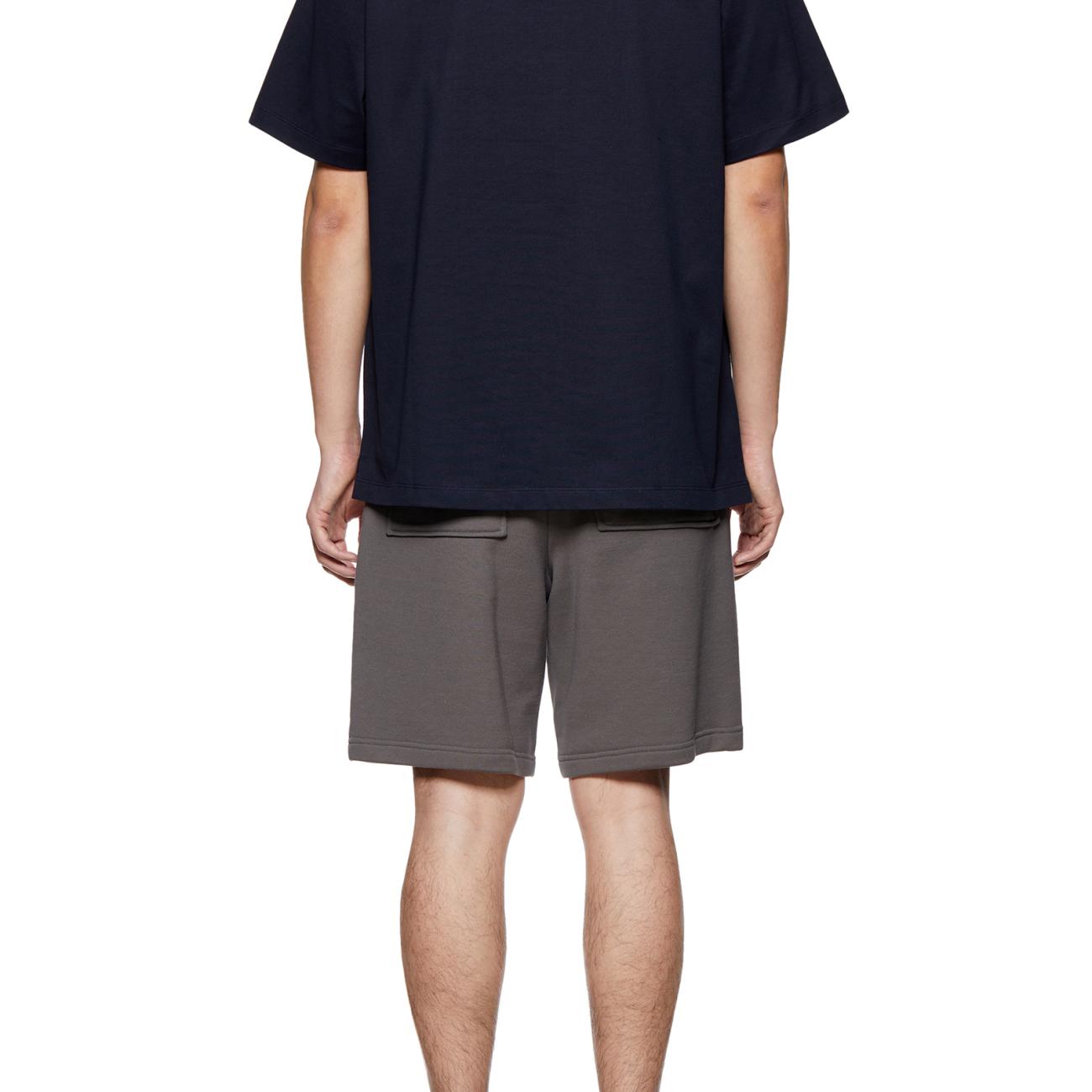 Navy butterfly logo T-shirt