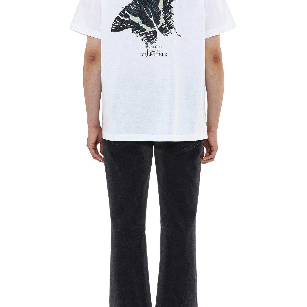 White Butterfly Backlogo T-shirt