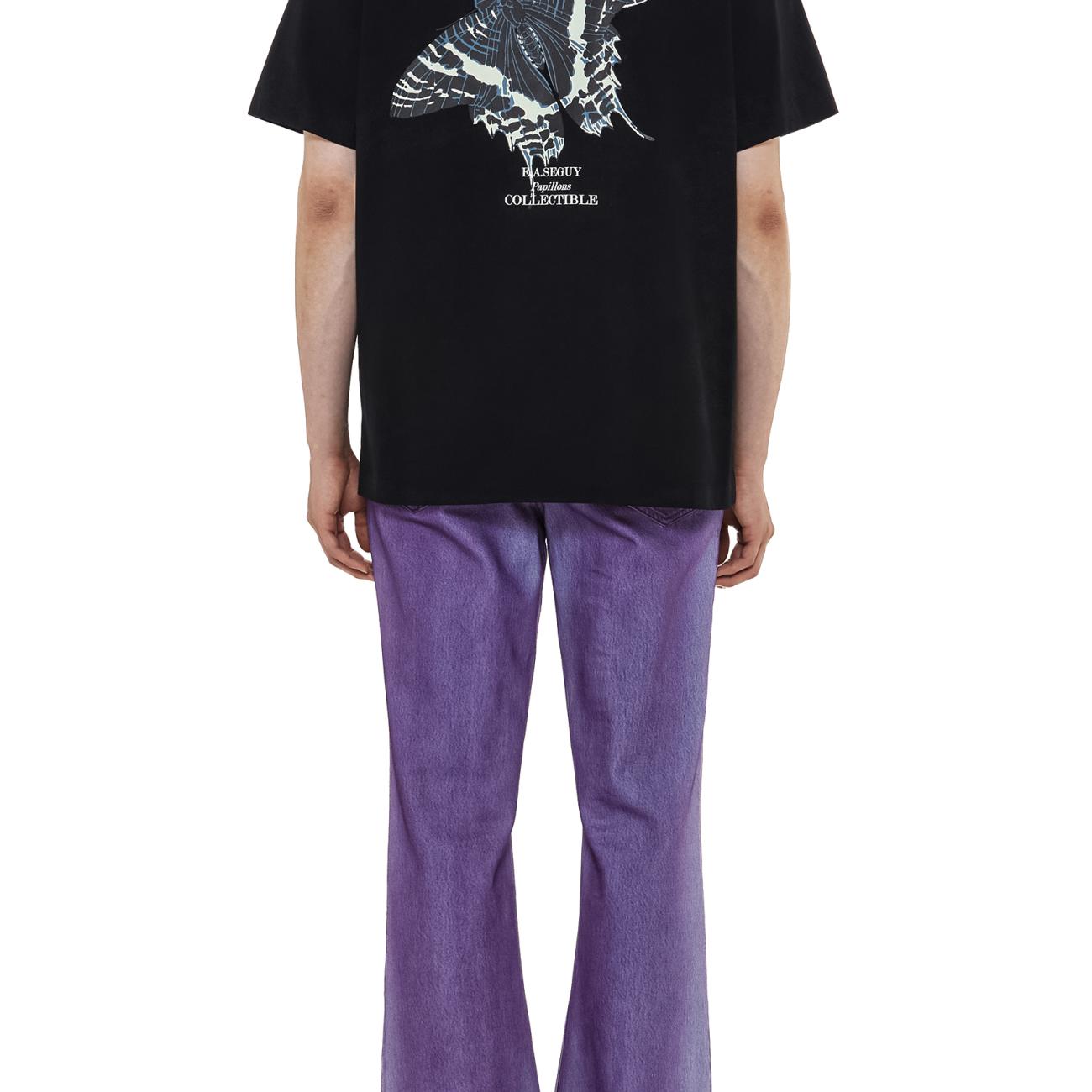  Black Butterfly Backlogo T-shirt