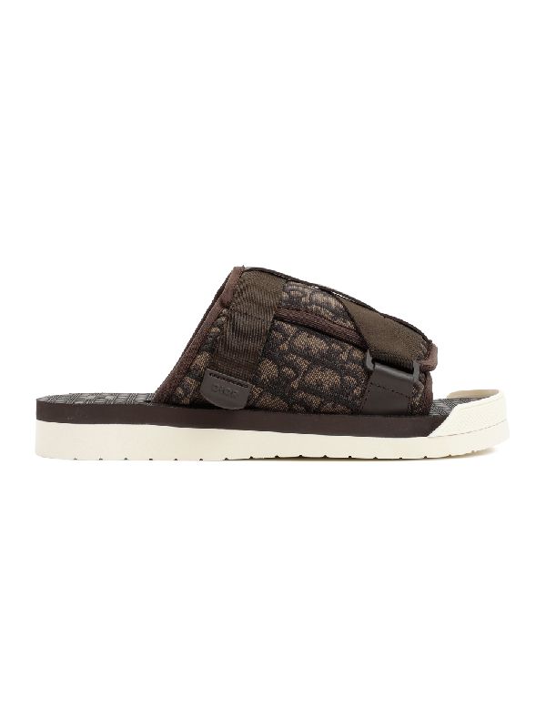 OBLIQUE JACQUARD ALPHA SANDALS